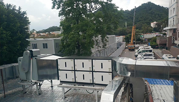餐廳油煙凈化器清洗圖